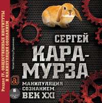 . Манипуляция сознанием. Век XXI. Раздел IV. Общественные институты и манипуляция сознанием