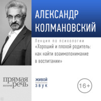 . Лекция «Хороший и плохой родитель как найти взаимопонимание в воспитании»