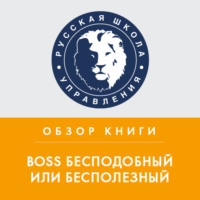 Дмитрий Юрьевич Михайлов. Обзор книги Р. Иммельмана «Boss бесподобный или бесполезный»