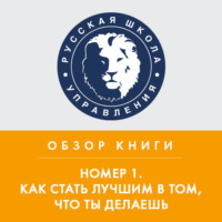 . Обзор книги И. Манна «Номер 1. Как стать лучшим в том, что ты делаешь»