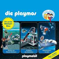 . Die Playmos - Das Original Playmobil H?rspiel, Die gro?e Weltall-Box, Folgen 29, 36, 48