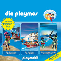 Simon X. Rost. Die Playmos - Das Original Playmobil H?rspiel, Die gro?e Piraten-Box, Folgen 1, 16, 22