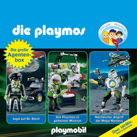 Simon X. Rost. Die Playmos - Das Original Playmobil H?rspiel, Die gro?e Agenten-Box, Folgen 19, 23, 31