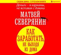 Матвей Александрович Северянин. Деньги – в карманы, не вставая с дивана. Как заработать, не выходя из дома