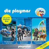 Florian Fickel. Die Playmos - Das Original Playmobil H?rspiel, Die gro?e Polizei-Box, Folgen 28, 41, 44