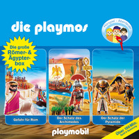 Simon X. Rost. Die Playmos - Das Original Playmobil H?rspiel, Die gro?e R?mer- und ?gypter-Box, Folge 5, 18, 52