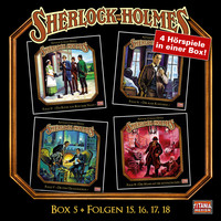 . Sherlock Holmes - Die geheimen F?lle des Meisterdetektivs, Box 5: Folgen 15, 16, 17, 18