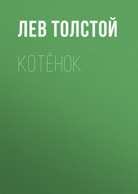 . Котёнок