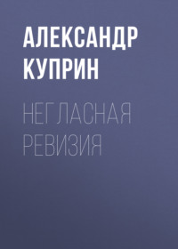 . Негласная ревизия