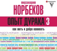 Мирзакарим Норбеков. Опыт дурака-3. Как жить и добра наживать. Самостоятельное изготовление семейного счастья в домашних условиях
