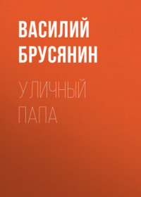 Василий Брусянин. Уличный папа