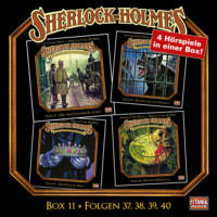 . Sherlock Holmes - Die geheimen F?lle des Meisterdetektivs, Box 11: Folgen 37, 38, 39, 40