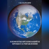 . Элементы организаций и процесса управления