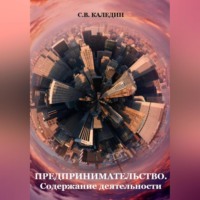 Сергей Каледин. Предпринимательство. Содержание деятельности