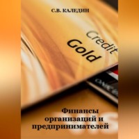 Сергей Каледин. Финансы организаций и предпринимателей