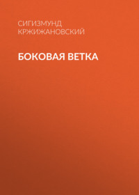 Сигизмунд Кржижановский. Боковая ветка