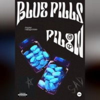 . Blue pills pillow