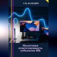 . Налоговая ответственность субъектов МБ