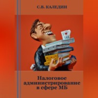 Сергей Каледин. Налоговое администрирование в сфере МБ