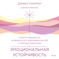 . Эмоциональная устойчивость. Снизить тревожность и избавиться от навязчивых мыслей с помощью медитации
