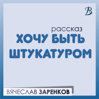Вячеслав Заренков. Хочу быть штукатуром