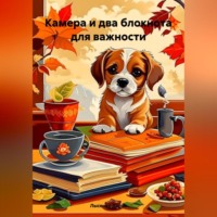 . Камера и два блокнота для важности