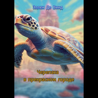 . Черепаха в прекрасном городе
