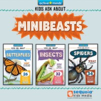 . Active Minds Collection: Kids Ask About MINIBEASTS! (Unabridged)
