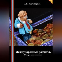 Сергей Каледин. Международные расчёты. Вопросы и ответы