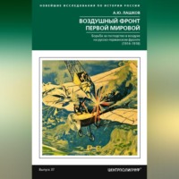 . Воздушный фронт Первой мировой. Борьба за господство в воздухе на русско-германском фронте (1914—1918)