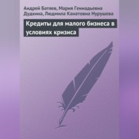 Андрей Батяев. Кредиты для малого бизнеса в условиях кризиса