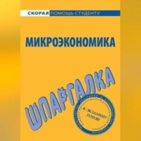 Анна Тюрина. Микроэкономика. Шпаргалка