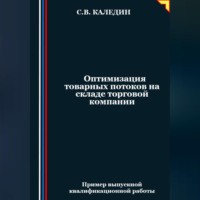 Сергей Каледин. Оптимизация товарных потоков на складе торговой компании