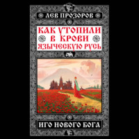 Лев Прозоров. Как утопили в крови Языческую Русь. Иго нового Бога