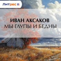 Иван Аксаков. Мы глупы и бедны