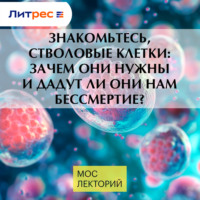 Кристина Мельникова. Знакомьтесь, стволовые клетки: зачем они нужны и дадут ли они нам бессмертие?