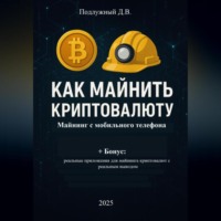 Дмитрий Подлужный. Как майнить криптовалюту: майнинг с мобильного телефона