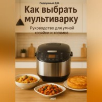 Дмитрий Подлужный. Как выбрать мультиварку: руководство для умной хозяйки и хозяина