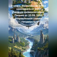 Александр Демин. 7 книга. Фактическая точка невозврата от ООО Панацея физиоконтроля. Письмо от 20.09. 2020 отправленное главам государств.