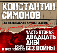. Двадцать дней без войны