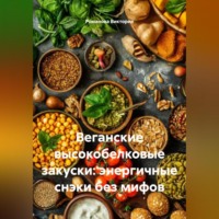Романова Виктория. Веганские высокобелковые закуски: энергичные снэки без мифов