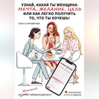 . Узнай какая ты женщина – Мечта, Желание или Цель, или как легко получить то, что ты хочешь. Книга-практикум