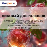Николай Александрович Добролюбов. Краткое историческое обозрение действий главного педагогического института 1828–1859 года