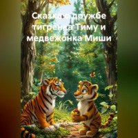 Сергей Чувашов. Сказка о дружбе тигрёнка Тиму и медвежонка Миши.