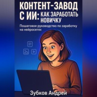 Андрей Зубков. Контент-завод с ИИ: как заработать новичку. Пошаговое руководство по заработку на нейросетях