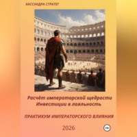 . Практикум императорского влияния. Расчëт императорской щедрости. Инвестиции в лояльность.