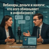 Евгений Владимирович Сивков. Вебинары, деньги и налоги: кто кого обманывает в инфобизнесе?