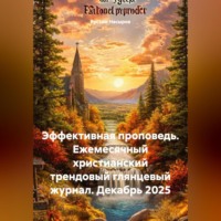 Рустам Хрматуллович Насыров. Эффективная проповедь. Ежемесячный христианский трендовый глянцевый журнал. Декабрь 2025
