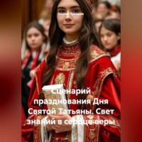 Сергей Чувашов. Сценарий празднования Дня Святой Татьяны. Свет знаний в сердце веры