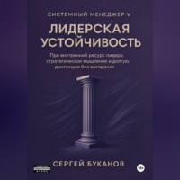 . Лидерская устойчивость: Про внутренний ресурс лидера, стратегическое мышление и долгую дистанцию без выгорания